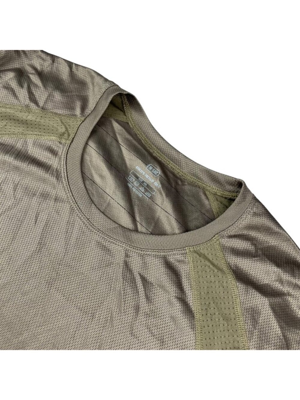 M-Tac Men's Athletic Tactical Gen II Crewneck S/S T-Shirt Beige/Tan • 2XL
